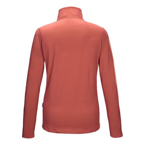 Rückansicht von KILLTEC KSW 70 WMN FLX SHRT Langarmshirt Damen Orange5039