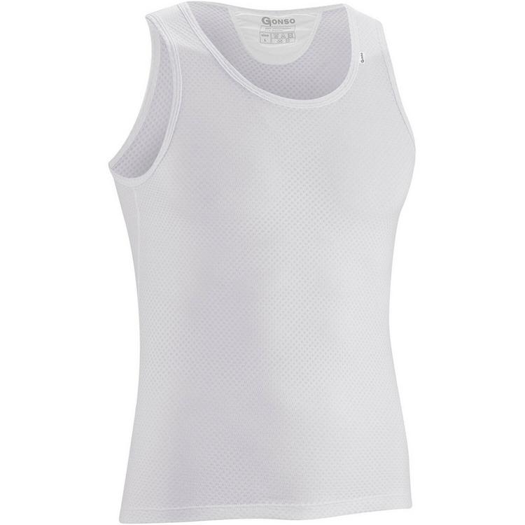 Gonso Gonso Nevel Singlet Unterhemd Herren - Wei&szlig; - 0 | SportScheck