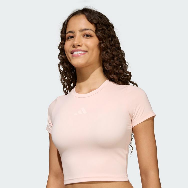 adidas adidas FUTURE ICONS BABY T-SHIRT, WEICH T-Shirt Kinder - Blush Pink / Pink Tint - 0 | SportScheck