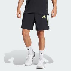 Rückansicht von adidas Tech Apparel Colorblock Shorts Funktionsshorts Herren Black
