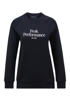 Peak Performance W Original Crew Sweatshirt Damen black