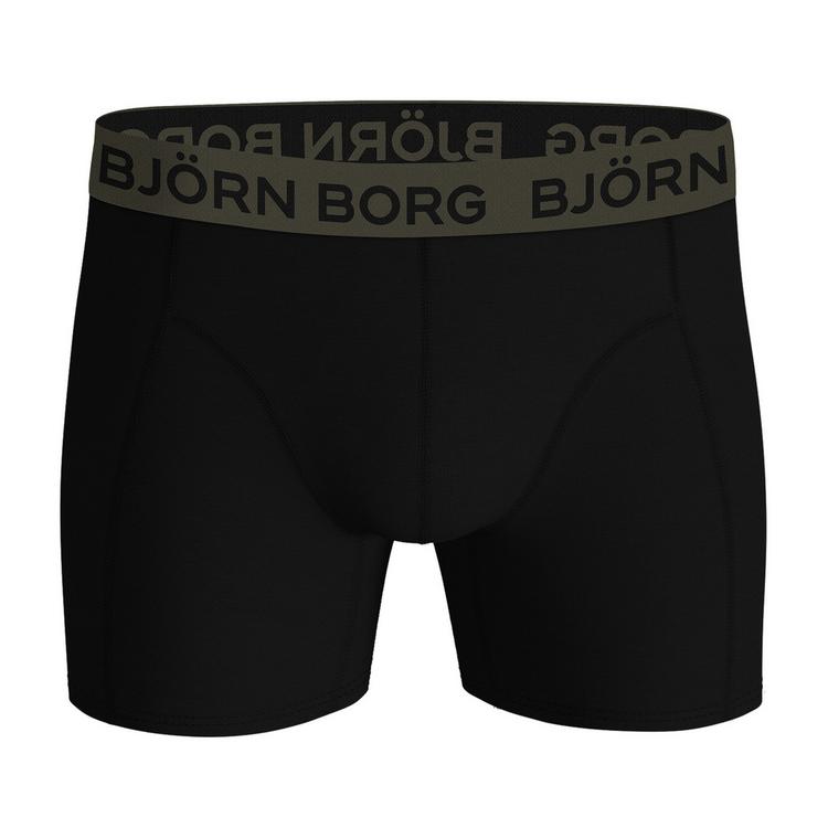 Bj&ouml;rn Borg Bj&ouml;rn Borg Boxershort Unterhose Herren - Schwarz/Gr&uuml;n - 1 | SportScheck