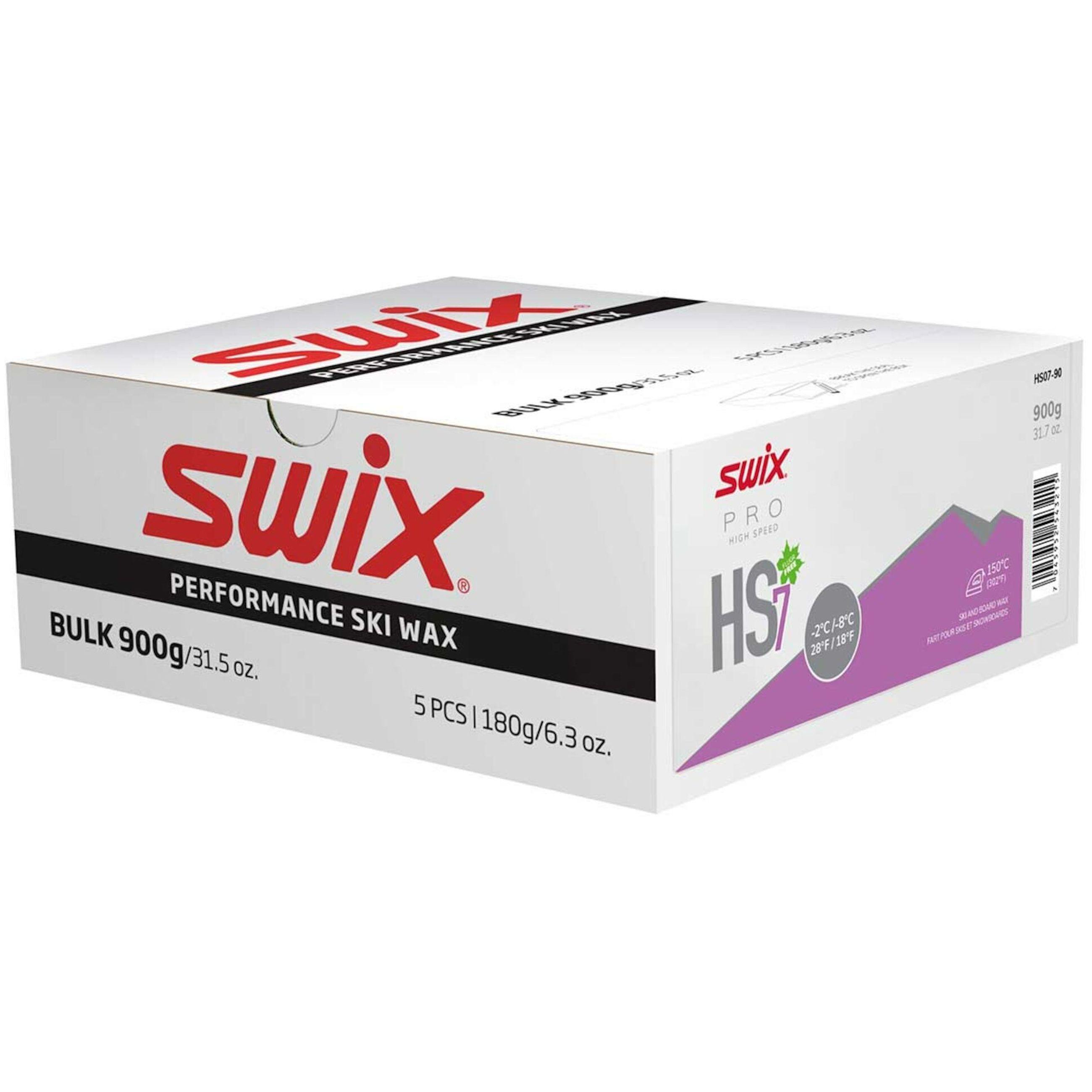 SWIX HS7 Violet, -2&deg;C/-8&deg;C Wachs - HS7 Violet -2&deg;C--8&deg;C, 900g