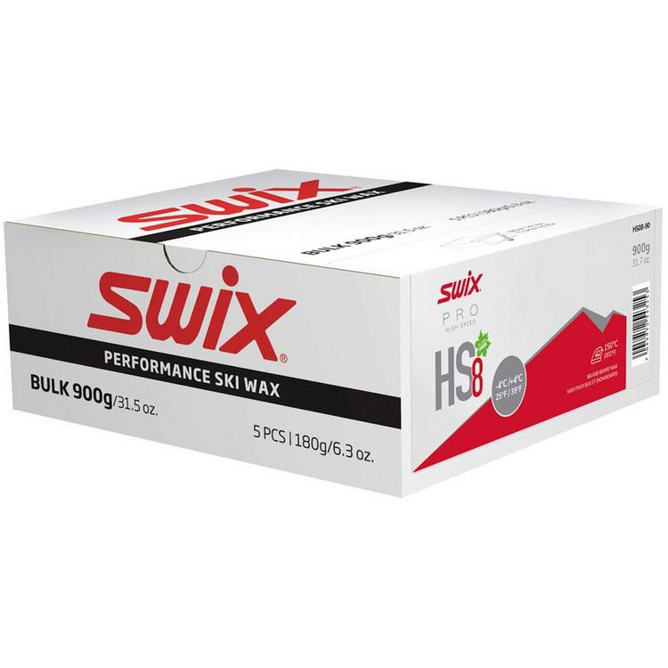 SWIX SWIX HS8 Red, -4&deg;C/+4&deg;C Wachs - HS8 Red -4&deg;C-+4&deg;C, 900g - 0 | SportScheck