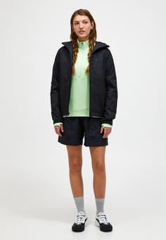 Rückansicht von Peak Performance Wendejacke Damen black