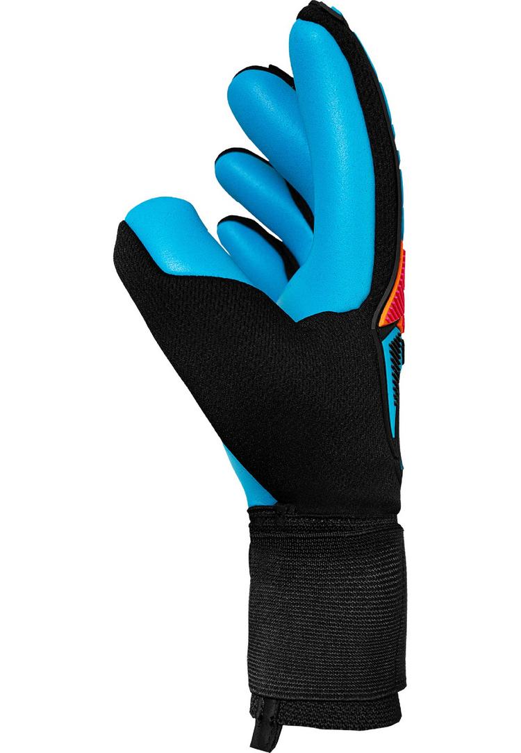 Reusch Reusch Attrakt Freegel Aqua Torwarthandschuhe - 7126 blck/shock orng/aqua blu - 0 | SportScheck