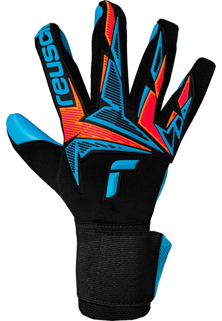 Reusch Reusch Attrakt Freegel Aqua Torwarthandschuhe - 7126 blck/shock orng/aqua blu - 0 | SportScheck