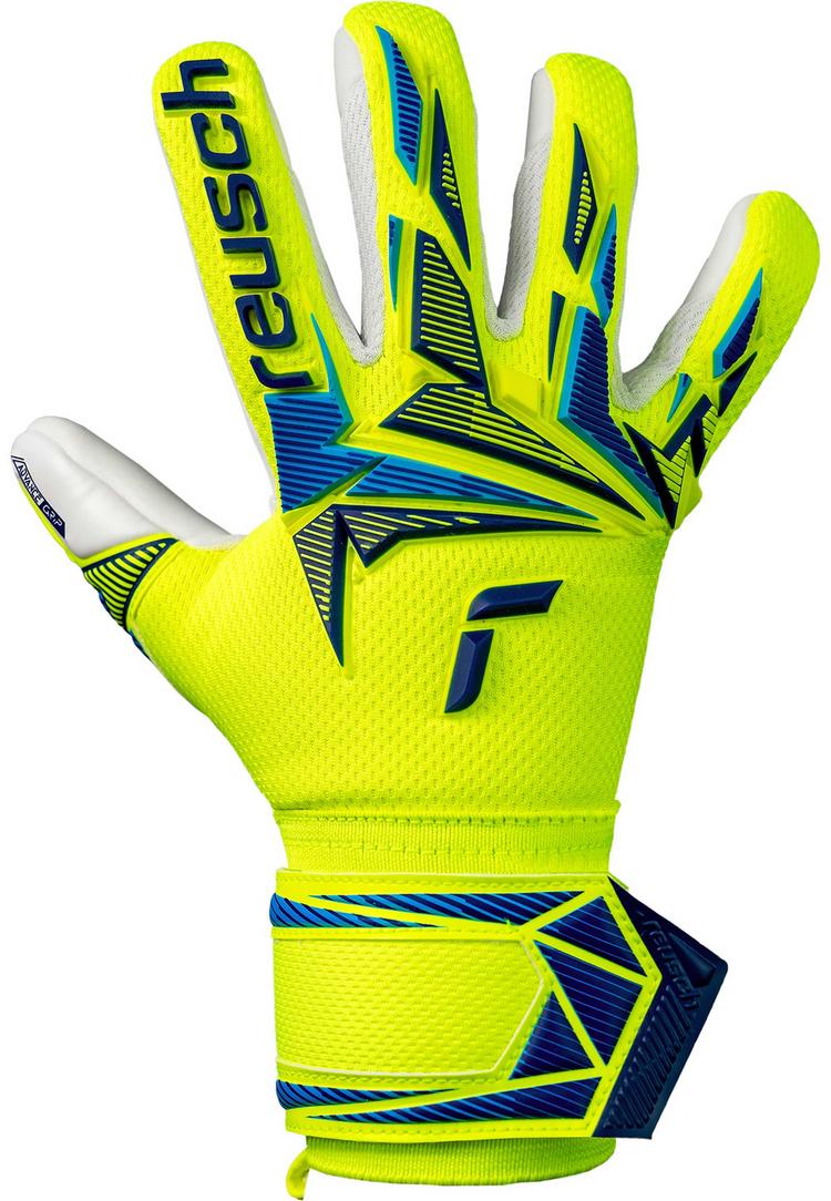 Reusch Reusch Attrakt Freegel Advance Junior Torwarthandschuhe - 2005 safe yellw/sharp blue - 0 | SportScheck
