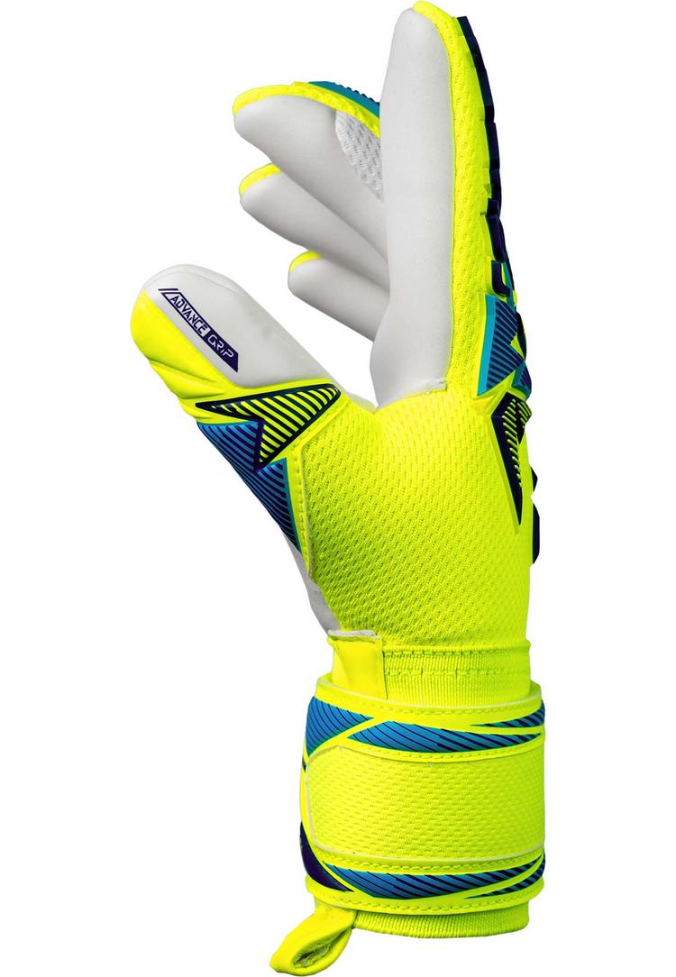 Reusch Reusch Attrakt Freegel Advance Junior Torwarthandschuhe - 2005 safe yellw/sharp blue - 0 | SportScheck
