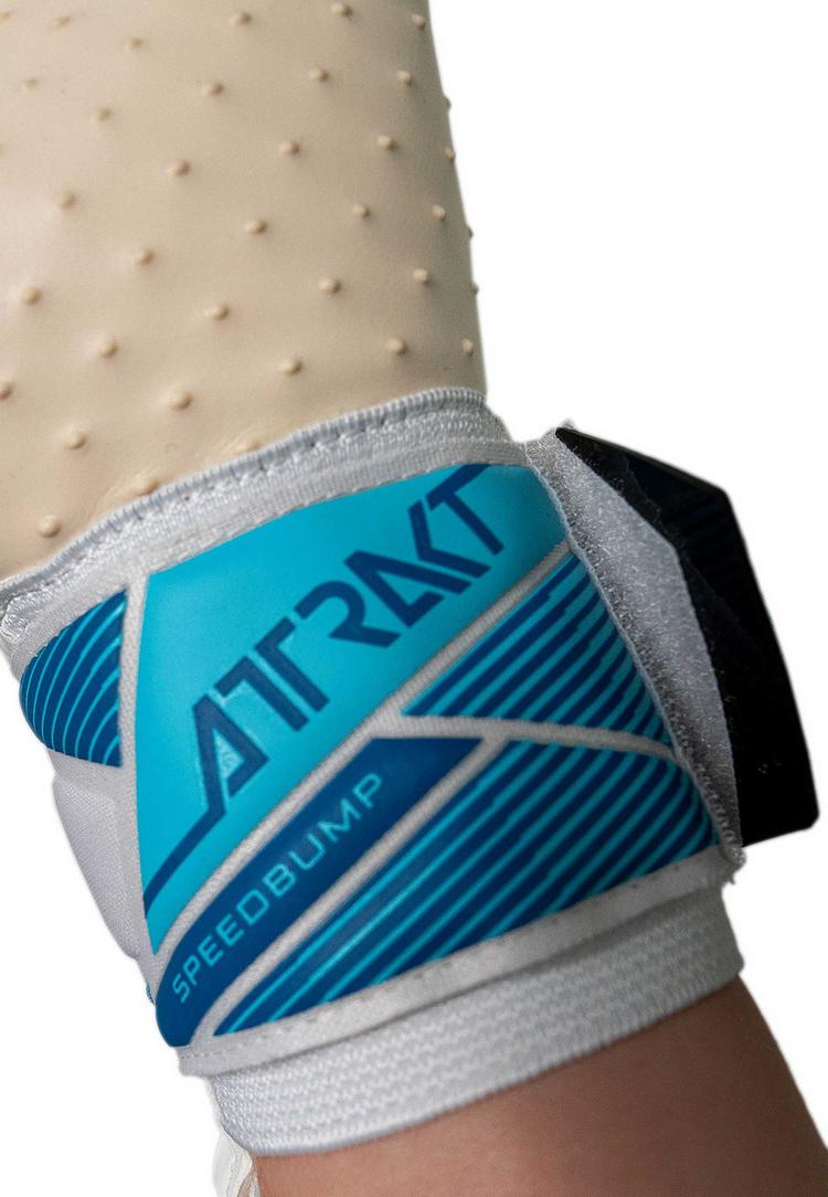 Reusch Reusch Attrakt SpeedBump Torwarthandschuhe - 1080 white/light blue - 5 | SportScheck
