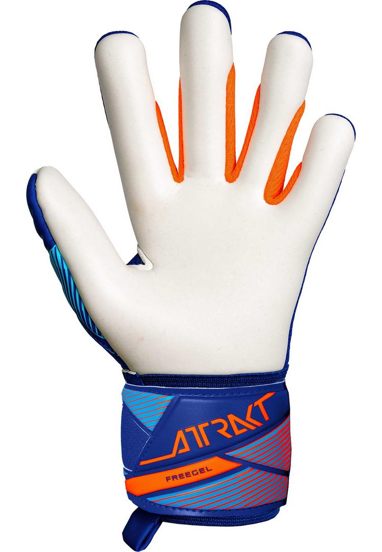 Reusch Reusch Attrakt Freegel Advance Junior Torwarthandschuhe - 4129 sharp blu/shock orang - 1 | SportScheck