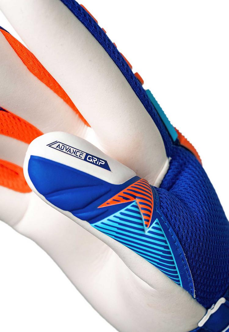 Reusch Reusch Attrakt Freegel Advance Junior Torwarthandschuhe - 4129 sharp blu/shock orang - 2 | SportScheck