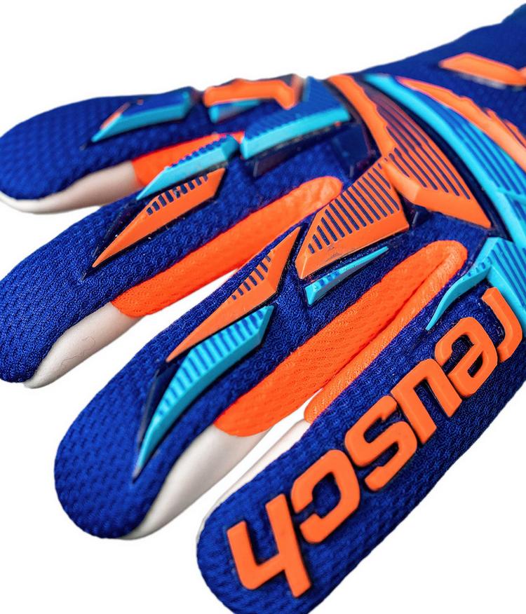 Reusch Reusch Attrakt Freegel Advance Junior Torwarthandschuhe - 4129 sharp blu/shock orang - 3 | SportScheck