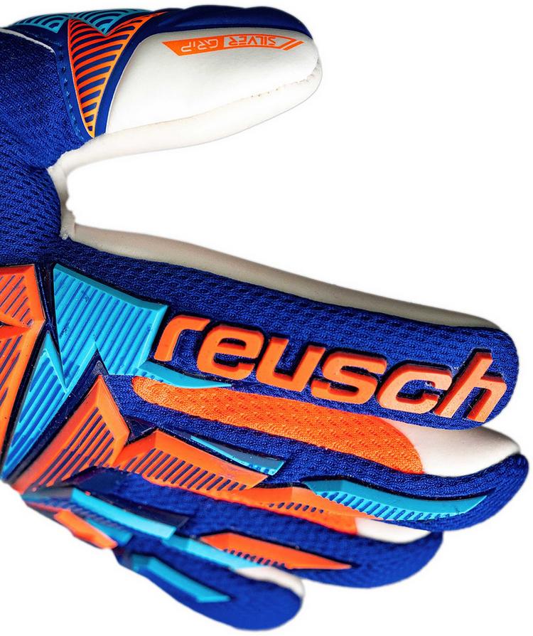 Reusch Reusch Attrakt Freegel Advance Junior Torwarthandschuhe - 4129 sharp blu/shock orang - 4 | SportScheck