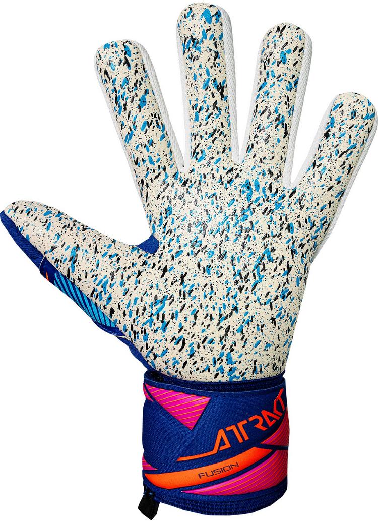 Reusch Reusch Attrakt Fusion NC Torwarthandschuhe - 4126 sharp blu/wht/shock orng - 1 | SportScheck