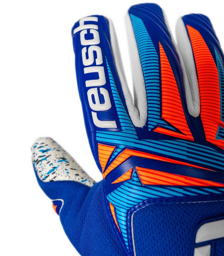 Reusch Reusch Attrakt Fusion NC Torwarthandschuhe - 4126 sharp blu/wht/shock orng - 3 | SportScheck