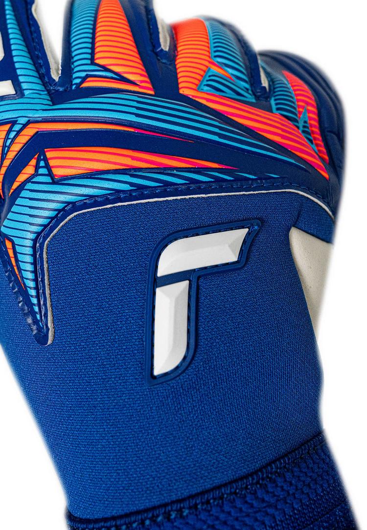 Reusch Reusch Attrakt Duo Evolution Torwarthandschuhe - 4126 sharp blu/wht/shock orng - 4 | SportScheck