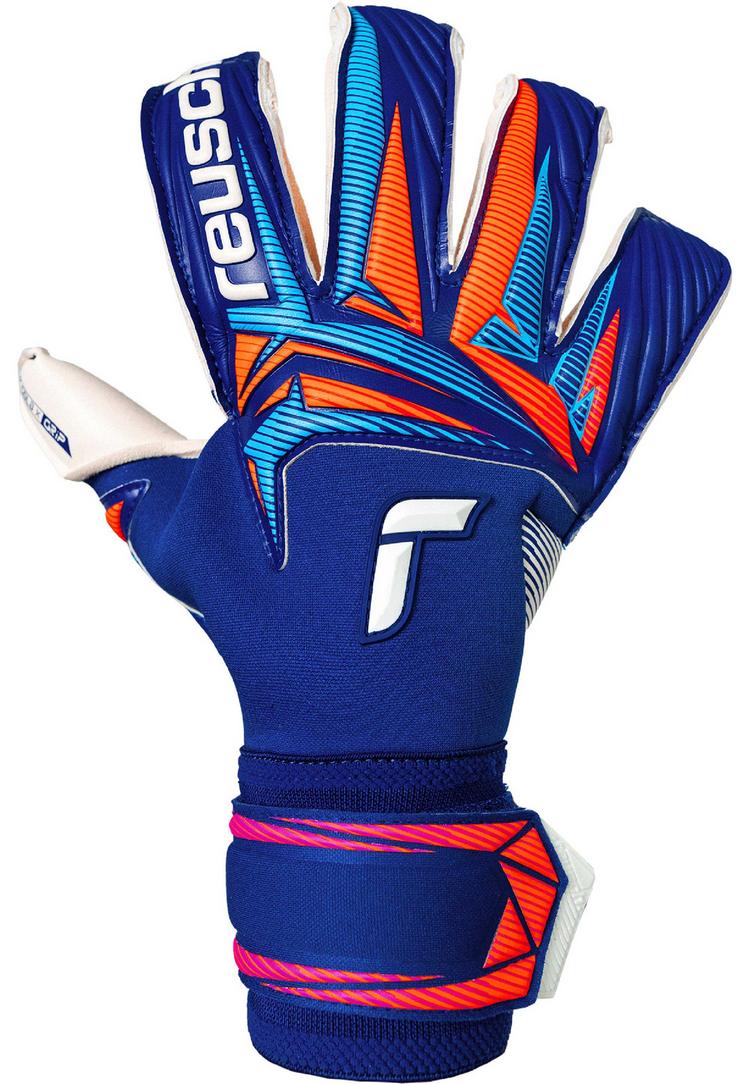 Reusch Reusch Attrakt Gold X Evolution Torwarthandschuhe - 4126 sharp blu/wht/shock orng - 0 | SportScheck