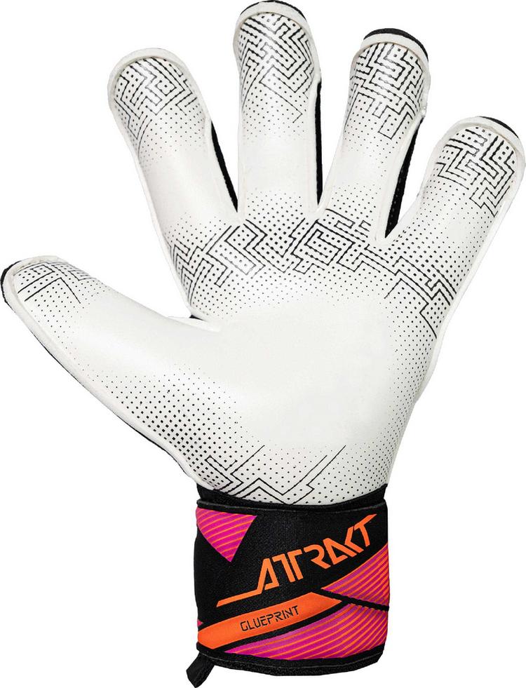 Reusch Reusch Attrakt Advance Evolution Glueprint Torwarthandschuhe - 7090 blck/aqua blu/shock orng - 1 | SportScheck