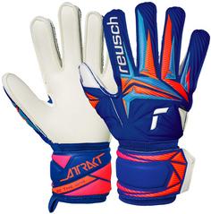 Reusch Attrakt Advance Junior Torwarthandschuhe 4126 sharp blu/wht/shock orng