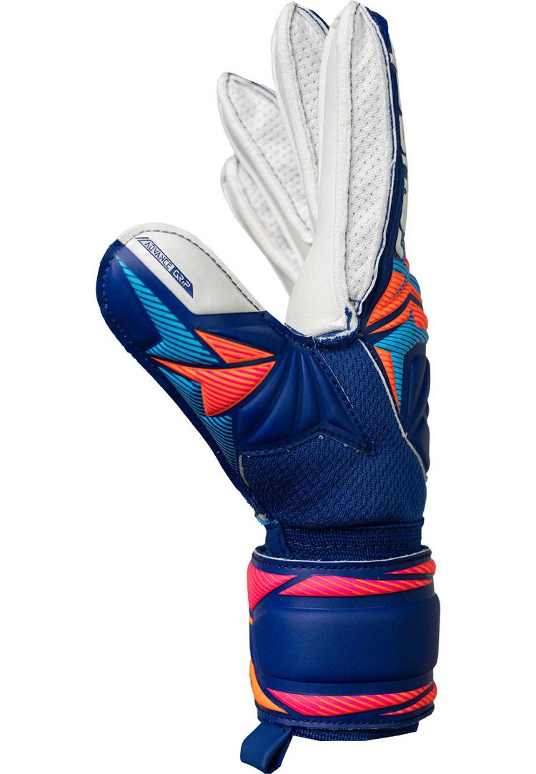Reusch Reusch Attrakt Advance Junior Torwarthandschuhe - 4126 sharp blu/wht/shock orng - 0 | SportScheck
