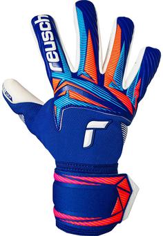 Rückansicht von Reusch Attrakt Gold X NC Torwarthandschuhe 4126 sharp blu/wht/shock orng