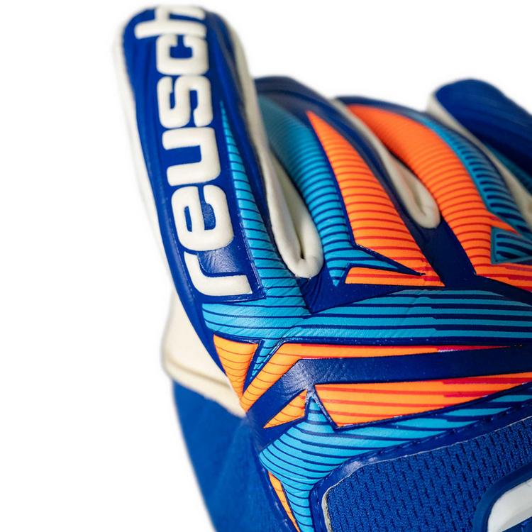 Reusch Reusch Attrakt Gold X NC Junior Profi Torwarthandschuhe - 4126 sharp blu/wht/shock orng - 2 | SportScheck