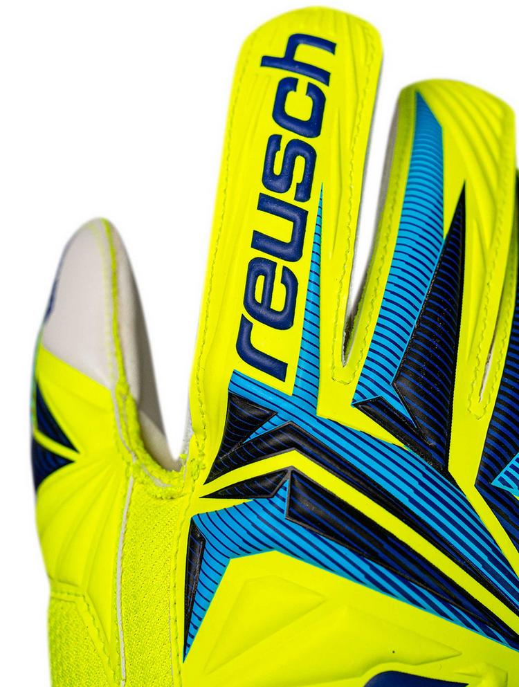 Reusch Reusch Attrakt Advance Junior Torwarthandschuhe - 2005 safe yellw/sharp blue - 3 | SportScheck