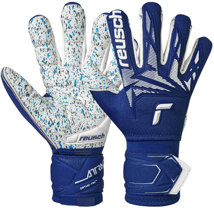 Reusch Reusch Attrakt Freegel Fusion Ortho-Tec Torwarthandschuhe - 4414 premium blue/white - 0 | SportScheck