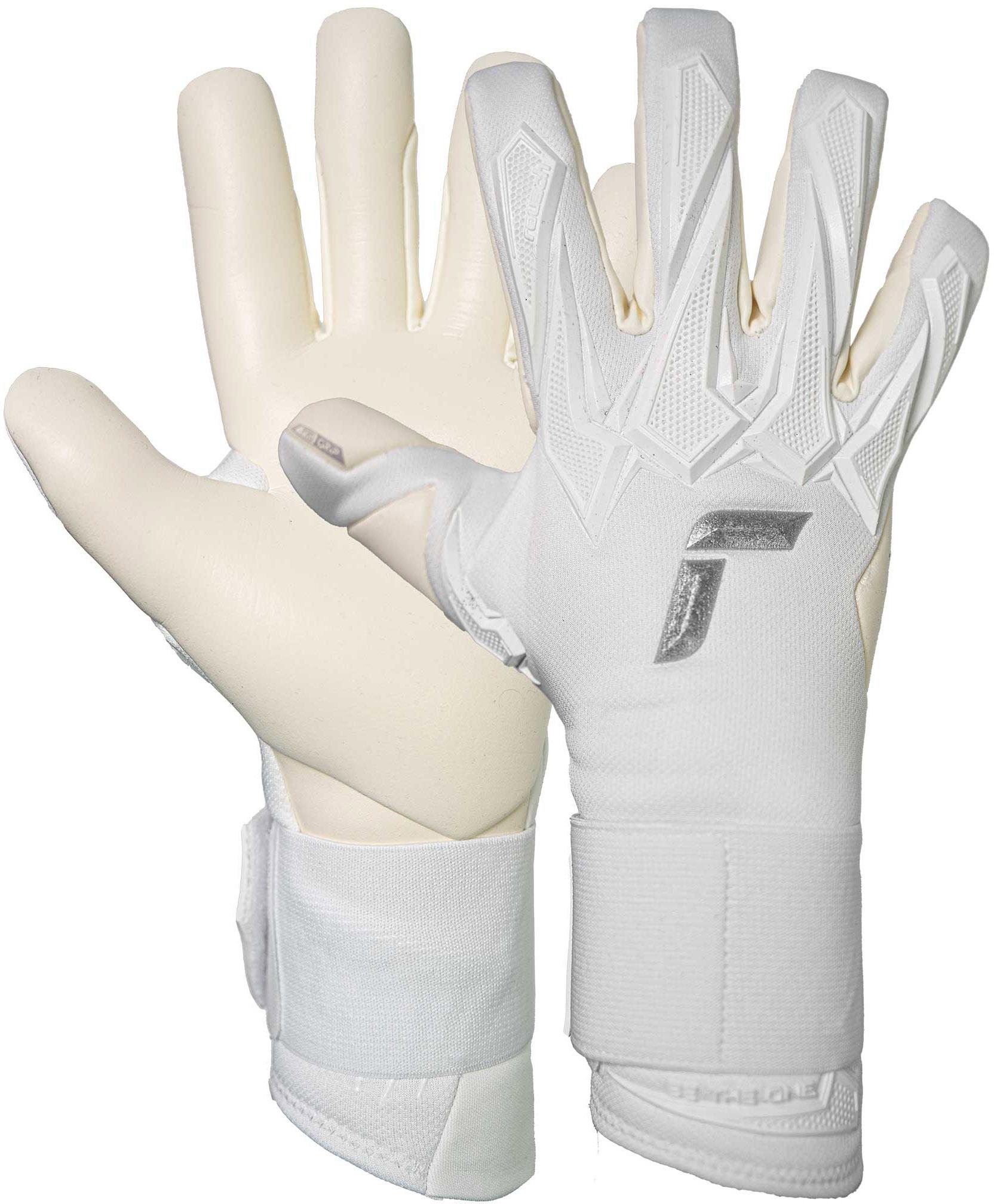 Reusch Raptor Pro Torwarthandschuhe - 1103 white/silver