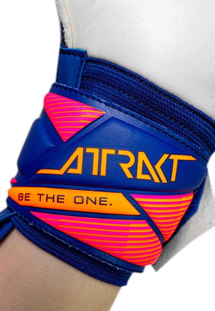 Reusch Reusch Attrakt Solid Torwarthandschuhe - 4126 sharp blu/wht/shock orng - 5 | SportScheck