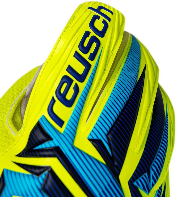Reusch Reusch Attrakt Solid Torwarthandschuhe - 2005 safe yellw/sharp blue - 3 | SportScheck