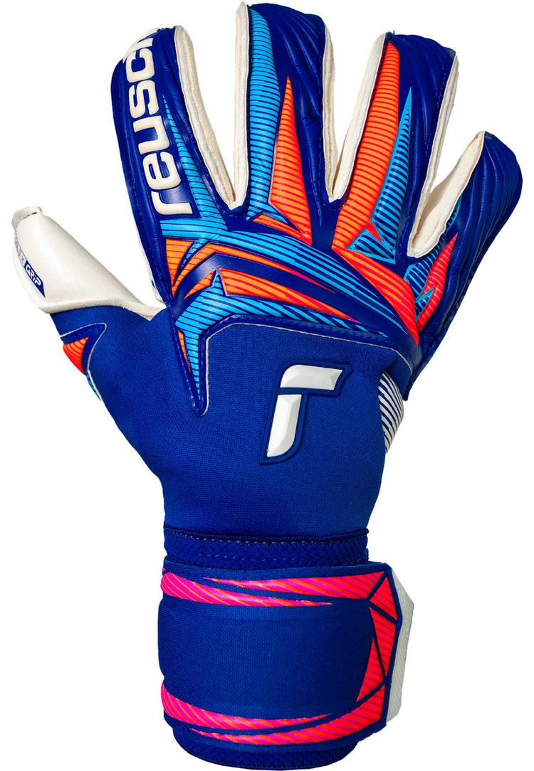 Reusch Reusch Attrakt Gold X Roll Finger Torwarthandschuhe - 4126 sharp blu/wht/shock orng - 0 | SportScheck