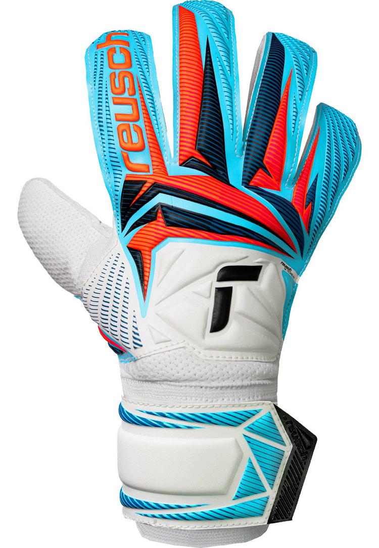 Reusch Reusch Attrakt Solid Torwarthandschuhe - 1080 white/light blue - 0 | SportScheck