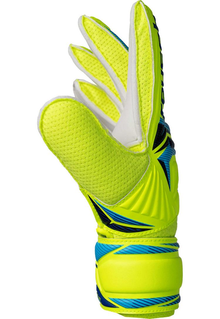 Reusch Reusch Attrakt Solid Junior Torwarthandschuhe - 2005 safe yellw/sharp blue - 0 | SportScheck