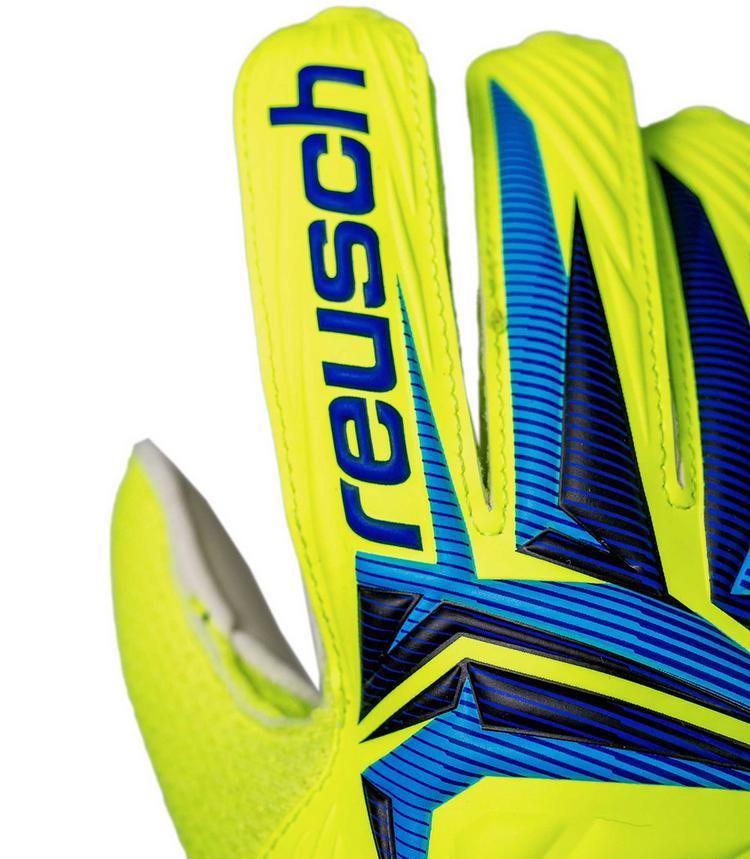 Reusch Reusch Attrakt Solid Junior Torwarthandschuhe - 2005 safe yellw/sharp blue - 2 | SportScheck