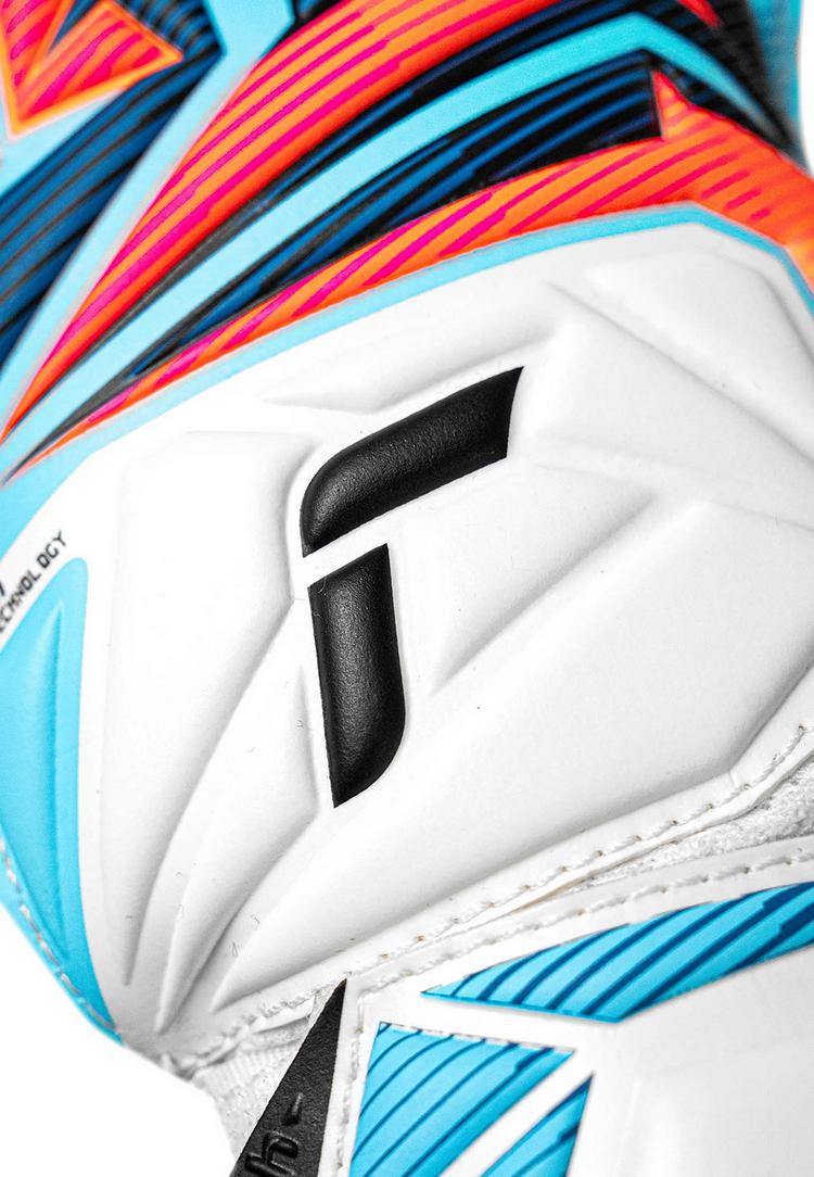 Reusch Reusch Attrakt Solid Junior Torwarthandschuhe - 1080 white/light blue - 2 | SportScheck