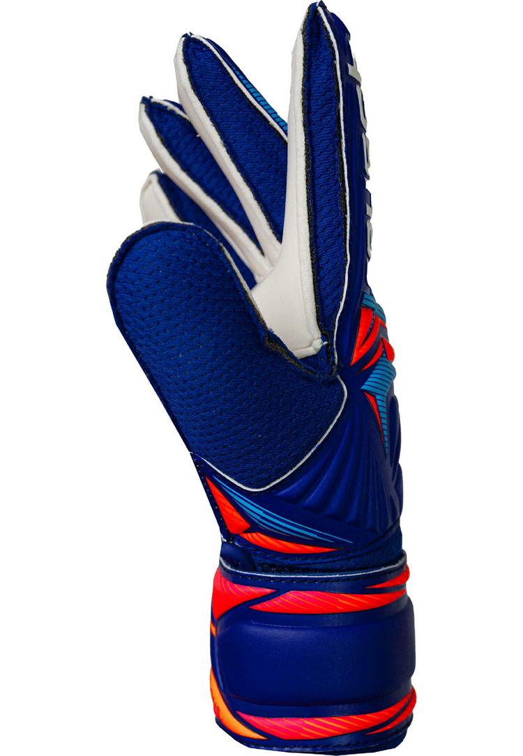 Reusch Reusch Attrakt Solid Junior Torwarthandschuhe - 4126 sharp blu/wht/shock orng - 0 | SportScheck