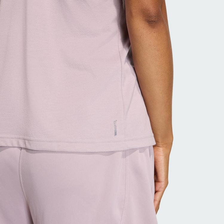 adidas adidas Pacer Essentials Knit High-Rise Shorts Funktionsshorts Damen - Preloved Fig / White - 1 | SportScheck