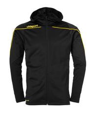 Uhlsport Stream 22 Kapuzenjacke Trainingsjacke Herren - SchwarzGelb