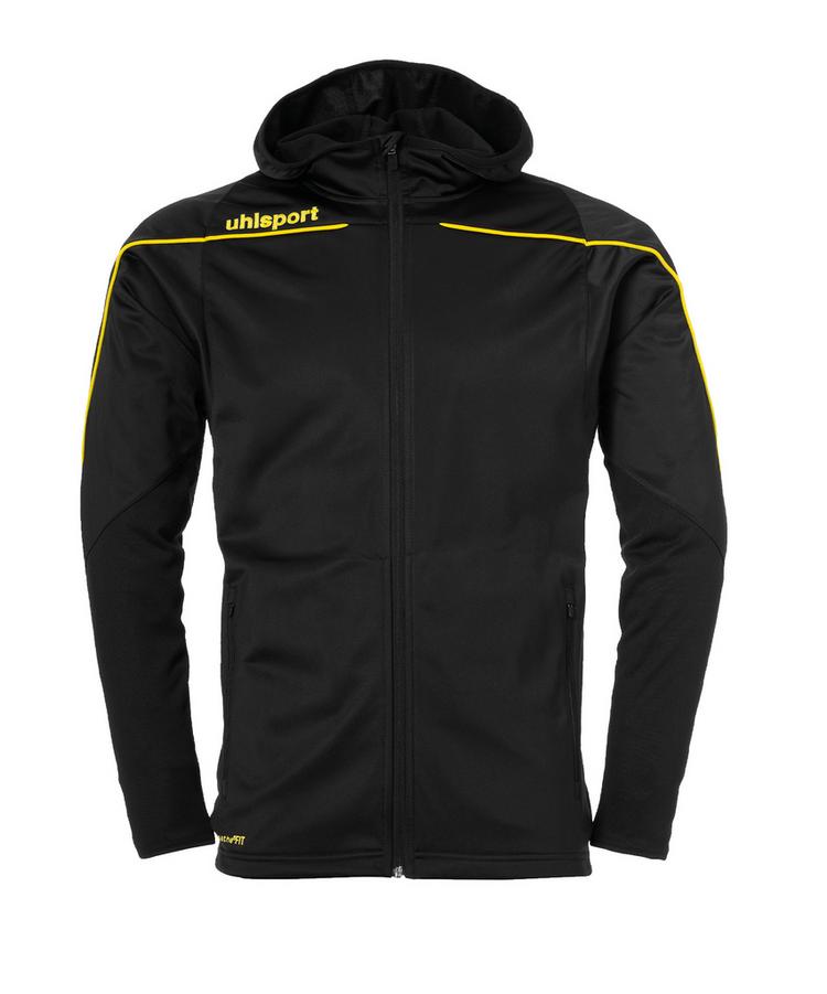 Uhlsport Uhlsport Stream 22 Kapuzenjacke Trainingsjacke Herren - SchwarzGelb - 0 | SportScheck