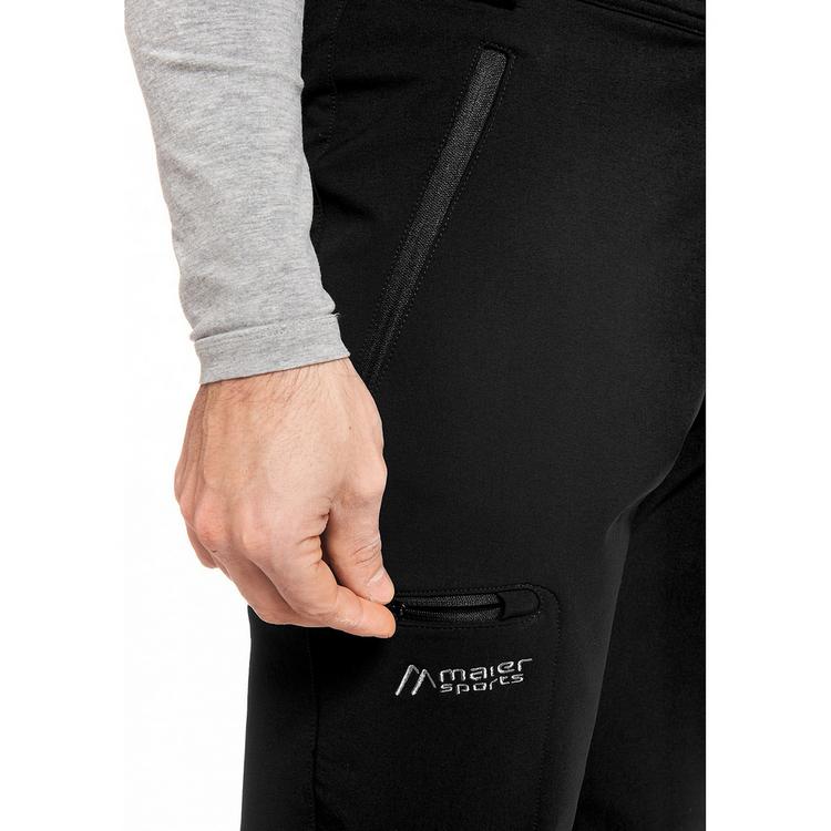 Maier Sports Maier Sports Norit Softshellhose Herren - Schwarz - 3 | SportScheck