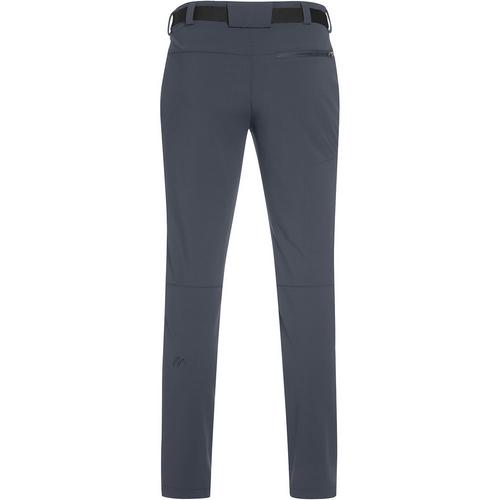 Rückansicht von Maier Sports Naturno Slim Trekkinghose Herren Dunkelgrau