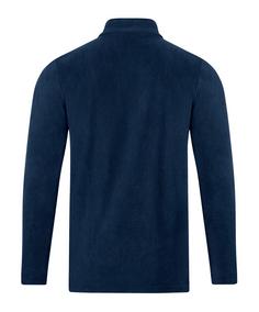 Rückansicht von JAKO Fleece Jacke Trainingsjacke Herren blau