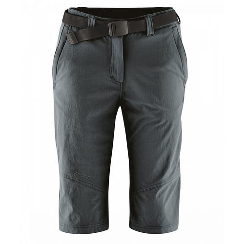 Rückansicht von Maier Sports Lawa Bermudas Damen Dunkelgrau