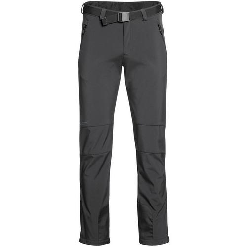 Rückansicht von Maier Sports Tech Softshellhose Herren Schwarz