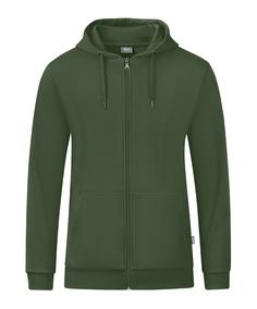 JAKO Organic Kapuzenjacke Trainingsjacke Herren gruen