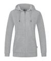 JAKO Organic Kapuzenjacke Damen Trainingsjacke Damen - grau