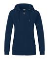 JAKO Organic Kapuzenjacke Damen Trainingsjacke Damen - blaublaublau