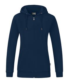 JAKO Organic Kapuzenjacke Damen Trainingsjacke Damen blaublaublau